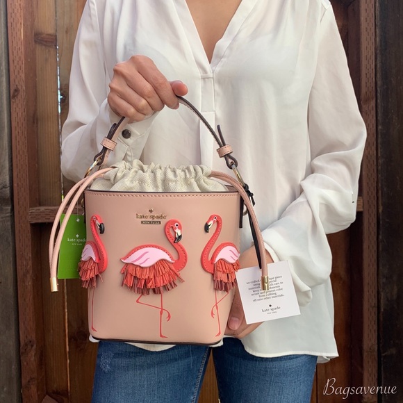 Kate spade flamingo by the pool pippa bucket warm - Picture 2 of 8